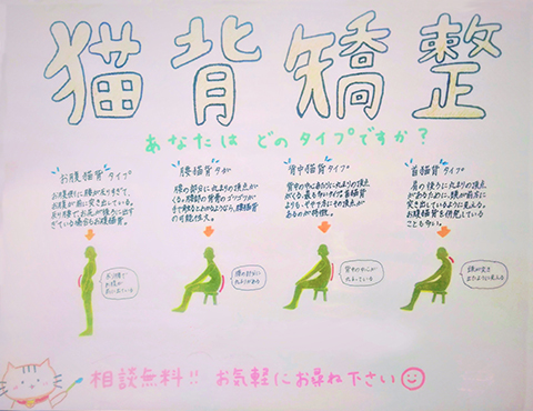 猫背矯正
